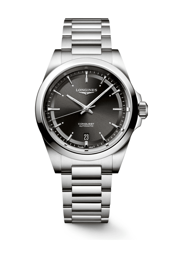 Longines Conquest Sunray Black Dial 38mm L3.720.4.52.6 watch