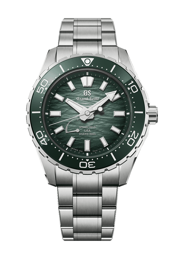 Grand Seiko Evolution 9 Ushio 300 Diver Green SLGB025 watch