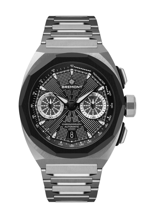 Bremont Supernova Chronograph 41mm on Bracelet SN41-CHR-SS-BK-B watch