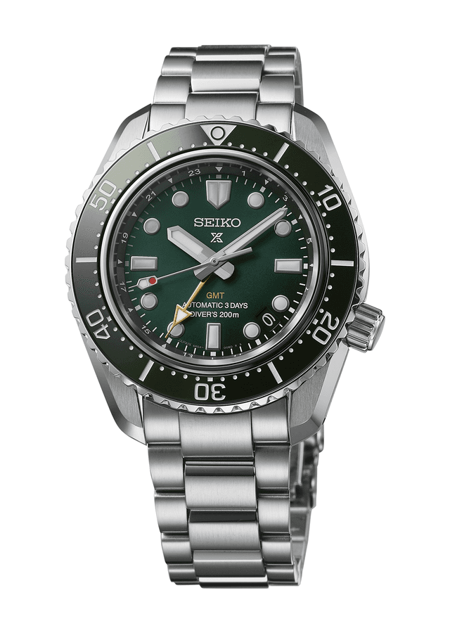 Seiko Prospex 1968 Diver Modern Re-Interpretation GMT SPB381 watch